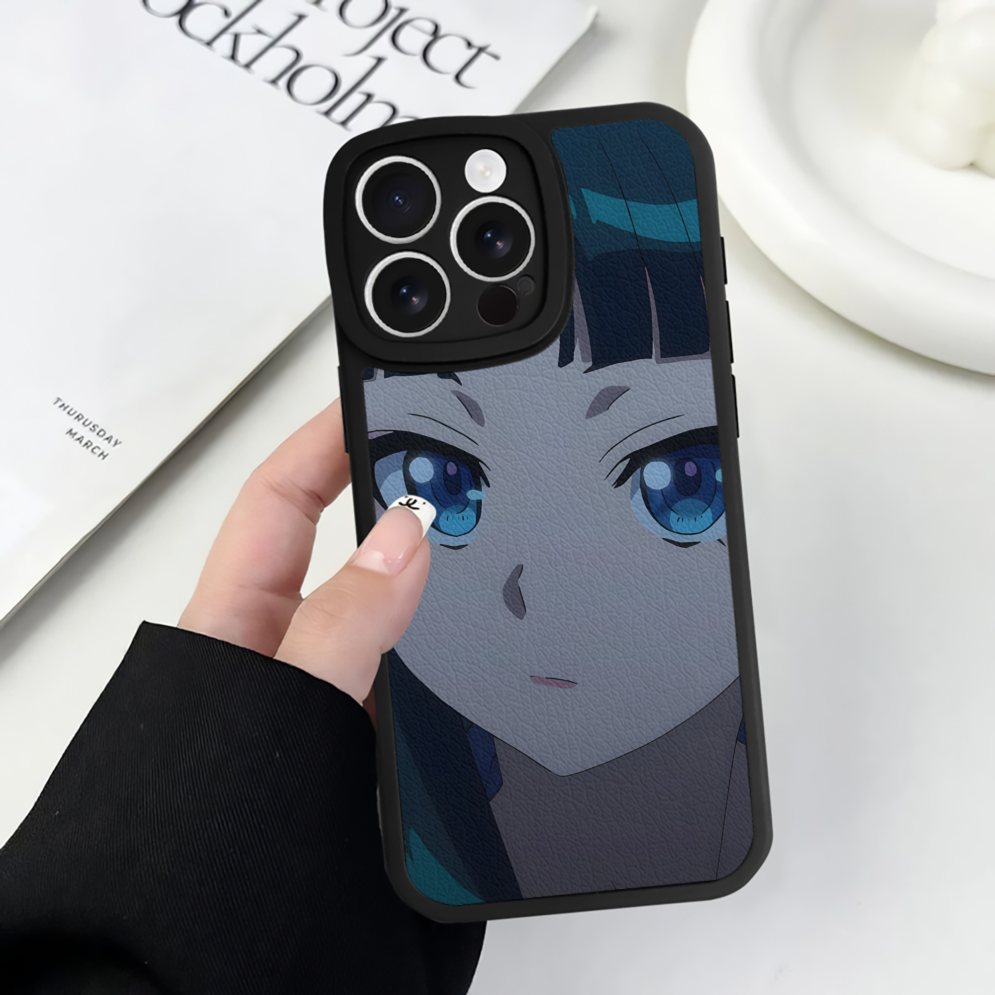 薬屋のひとりごと The Apothecary Diaries 【iPhone 16シリーズ対応】シリコンスマホケース（レザー調） 材質：シリコン
